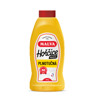 Plnotučná hořčice Malva